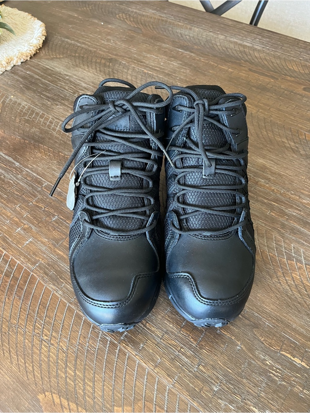 Reebok Black Men's closed toe work Boots/shoes - Picture 2 of 7